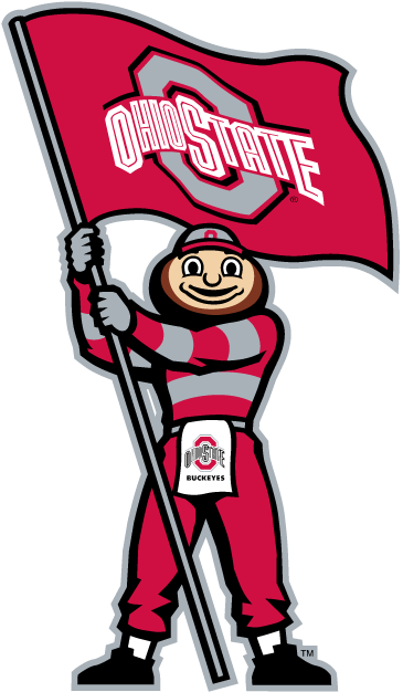 Ohio State Buckeyes 2003-Pres Mascot Logo v7 diy DTF decal sticker